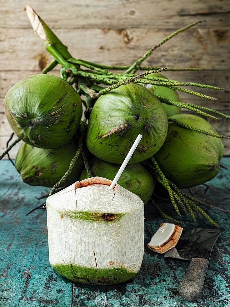 coconut water. 6
