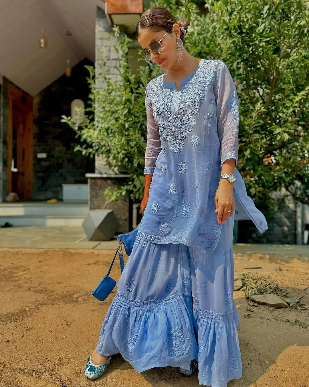 Summer glow and etnic grace Rubina s perfect combo rubinadilaik rubinadilaik bollywood b
