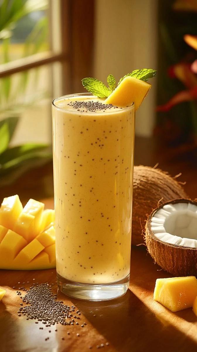 Chia Mango Smoothie
