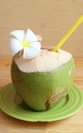 coconut water. 3