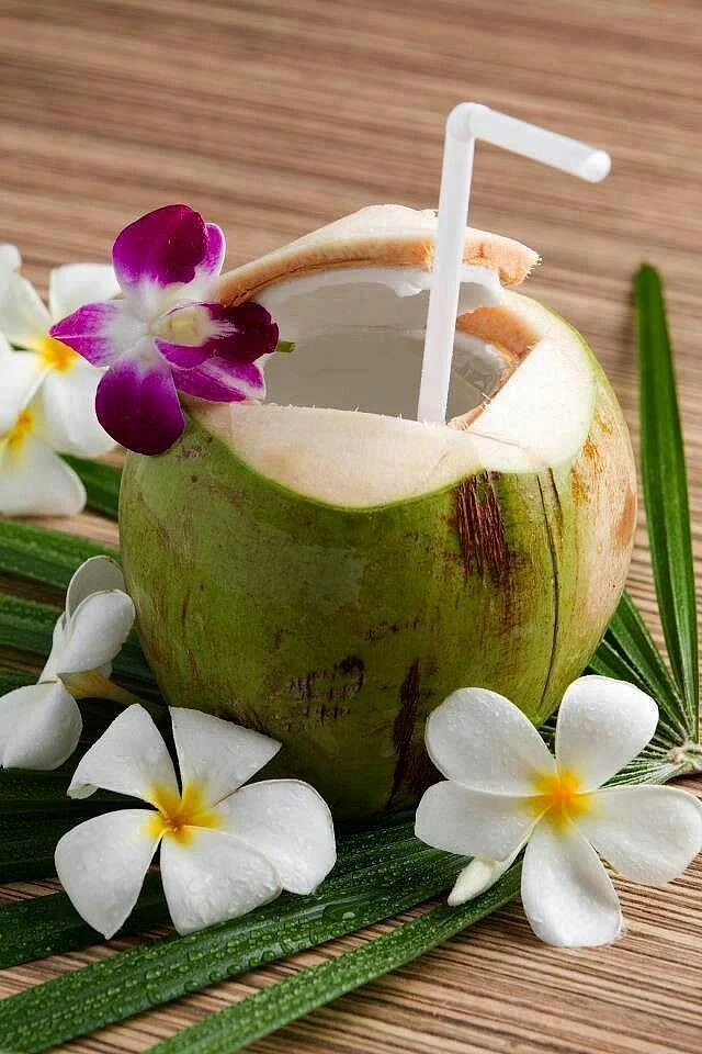 coconut water. 1