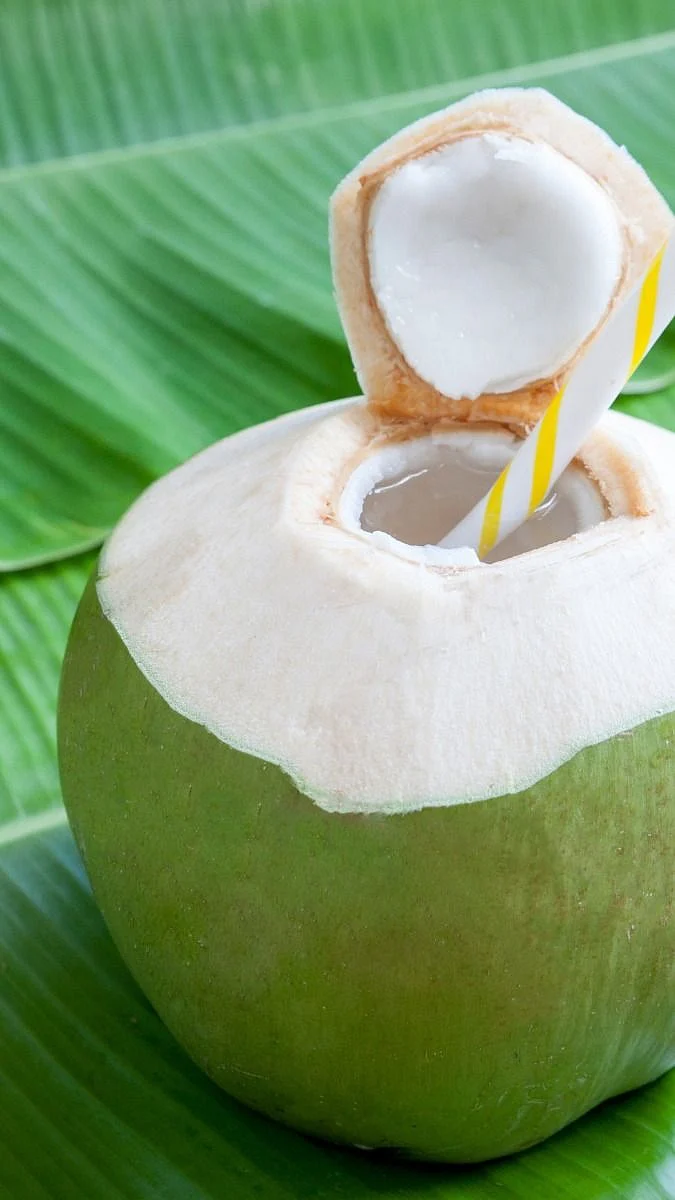 coconut water. 7