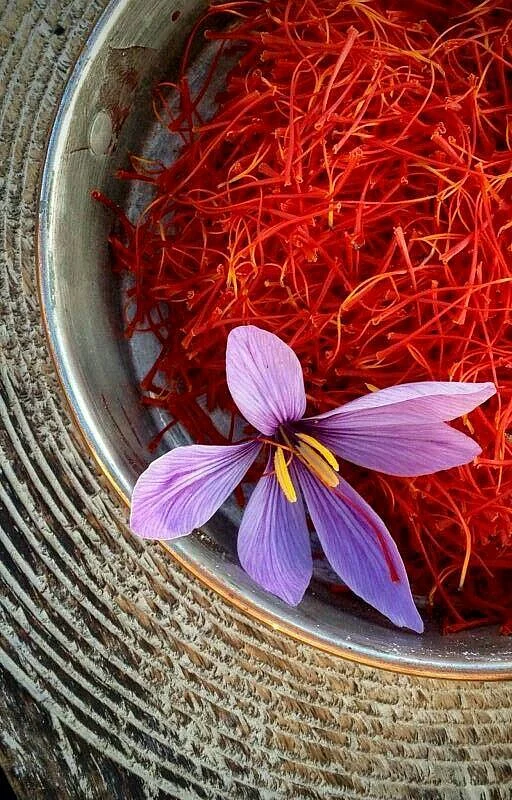 Saffron water. 8