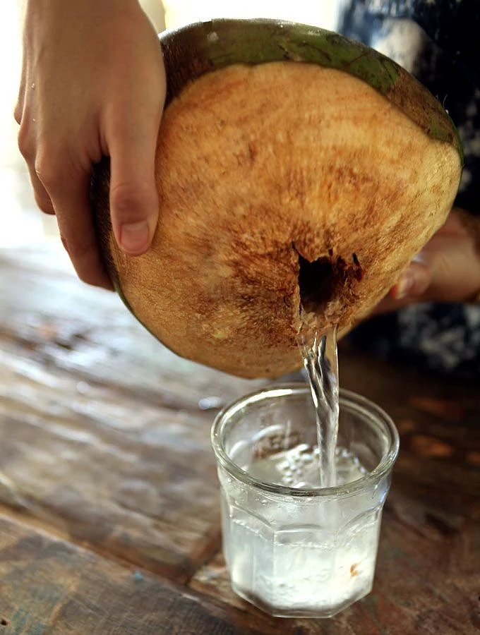 coconut water. 4