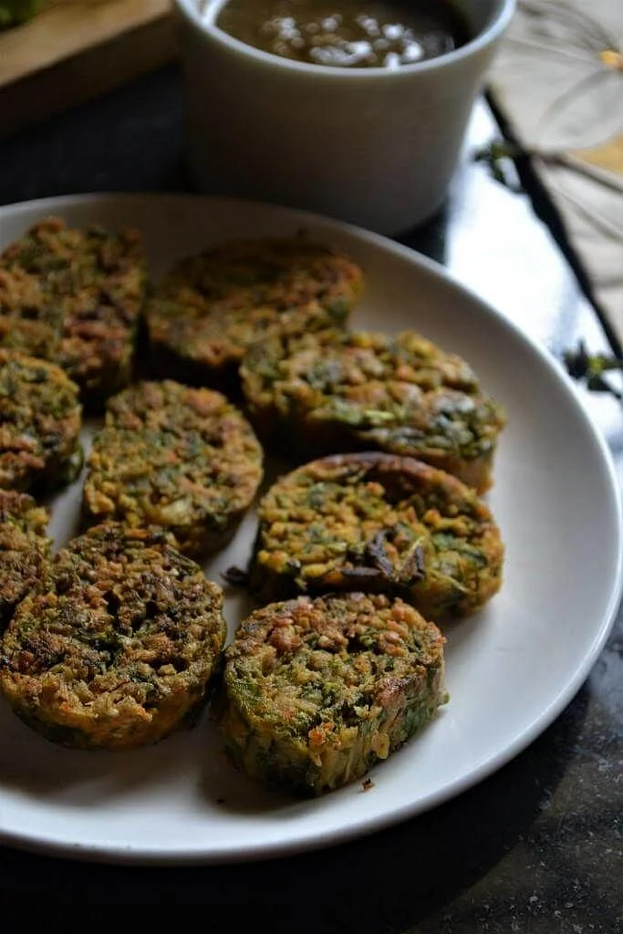 Kothimbir Vadi Recipe