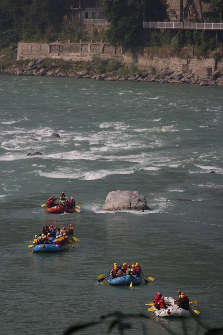 river rafting in rishikesh