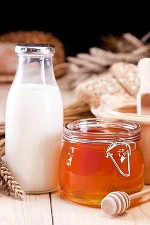honey to milk