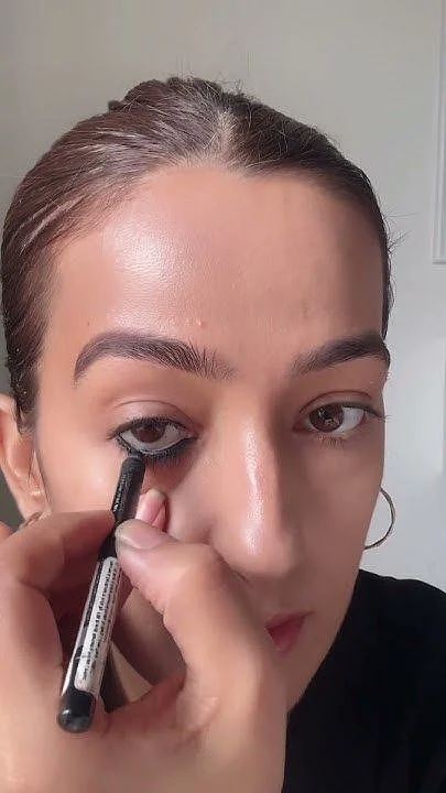 How I apply kajal My signature kohl look requested by so many of you kajal kohleyes smudgeproof