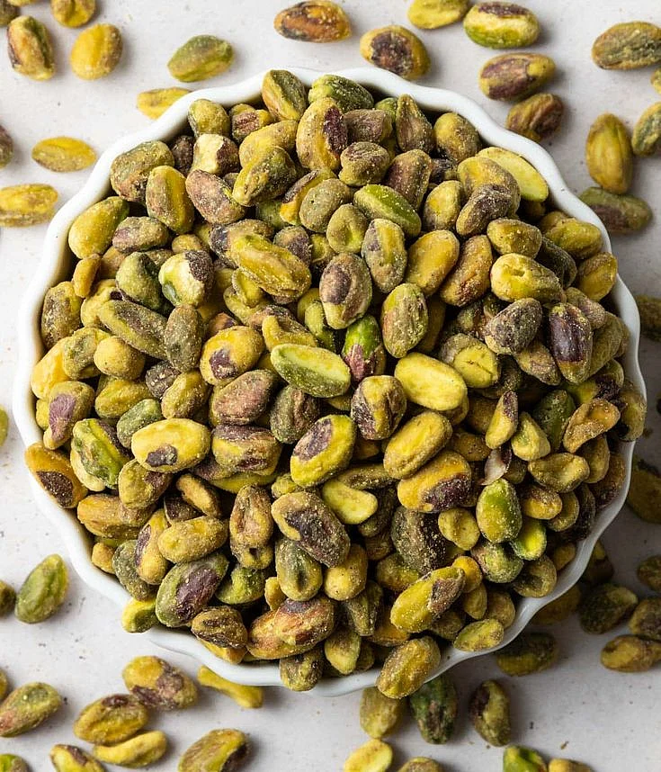 pistachios to milk. 5