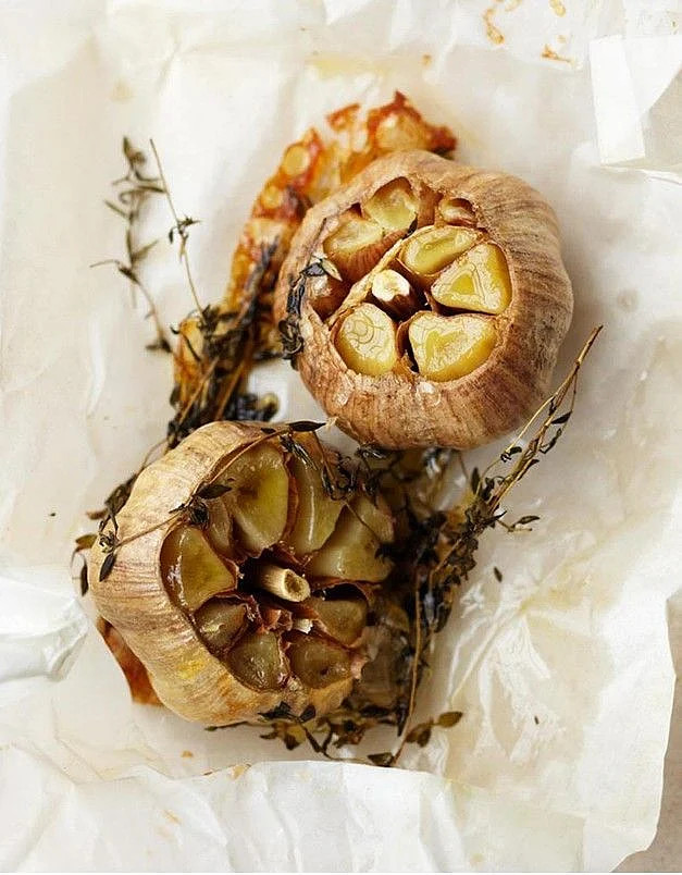 roasted garlic. 7