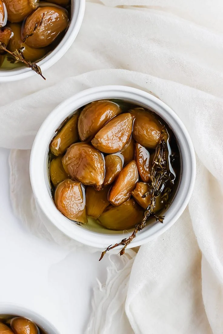 roasted garlic. 2