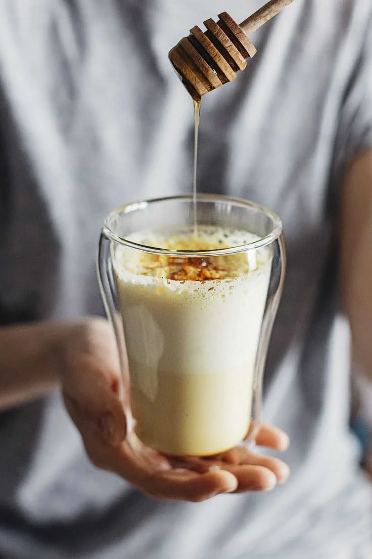 honey to milk. 3