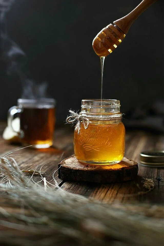 spoon of honey. 7