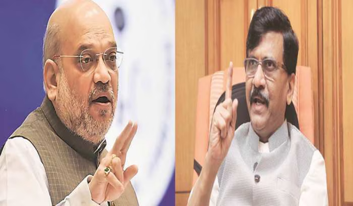 Amit Shah and Sanjay Raut