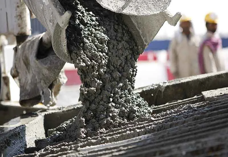 cement pour for web5
