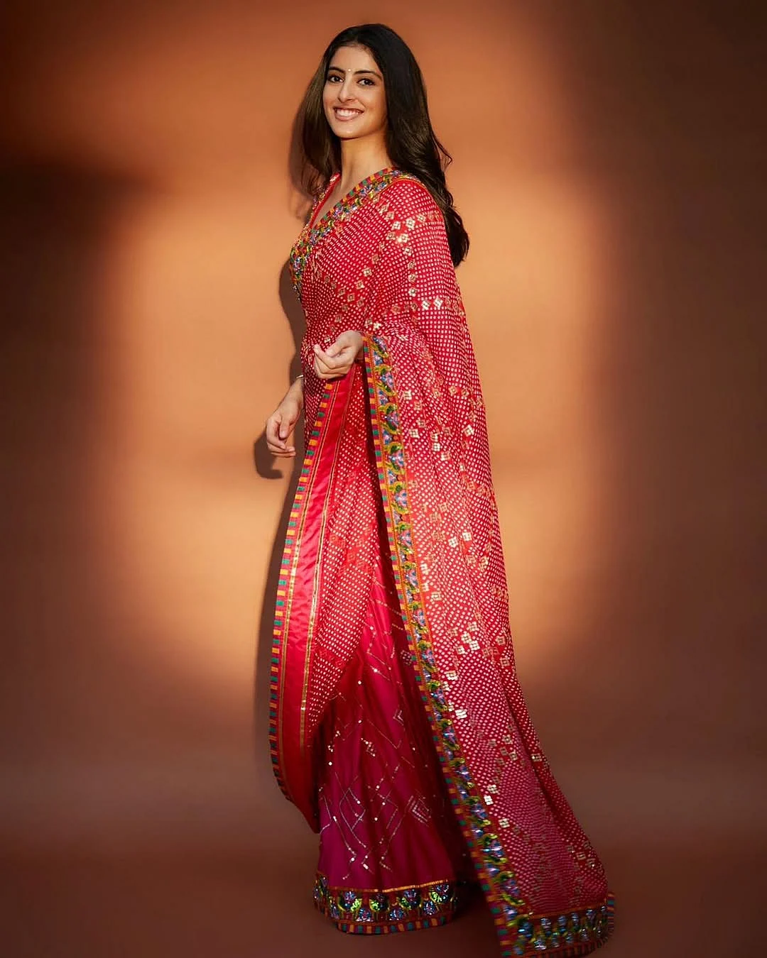 Red Saree