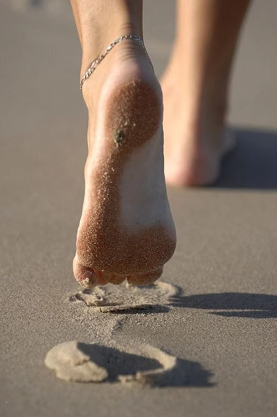 barefoot. 4
