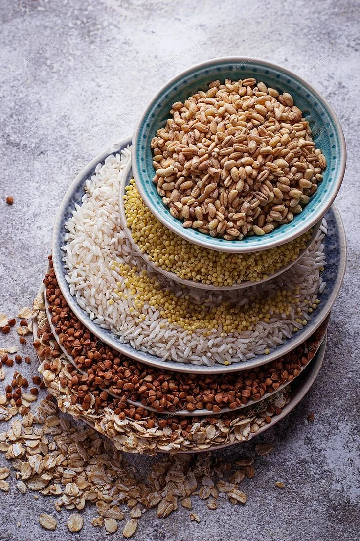 Rice wheat barley