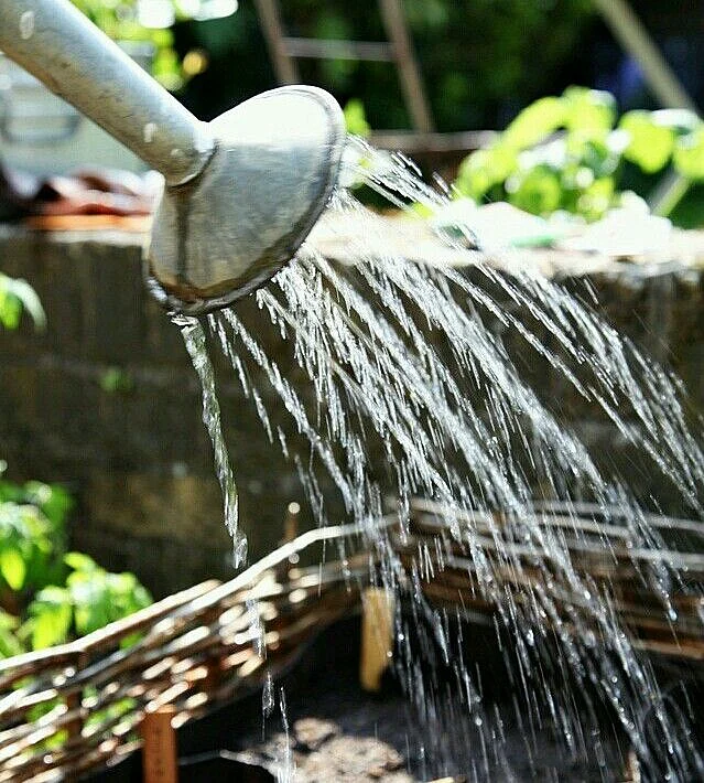 water spraying