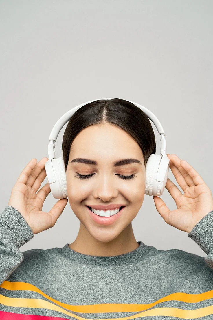 listening to music