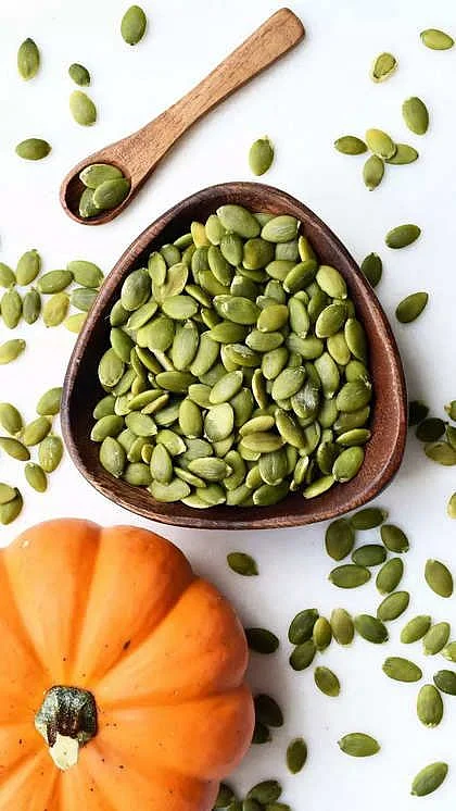 Pumpkin seeds. 1