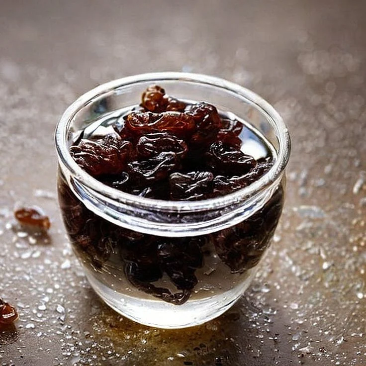 Soaked Raisins