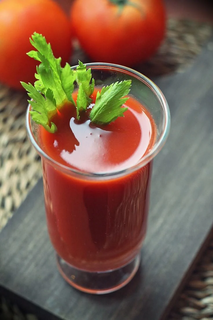 Tomato juice. 2