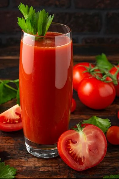 Tomato juice. 3