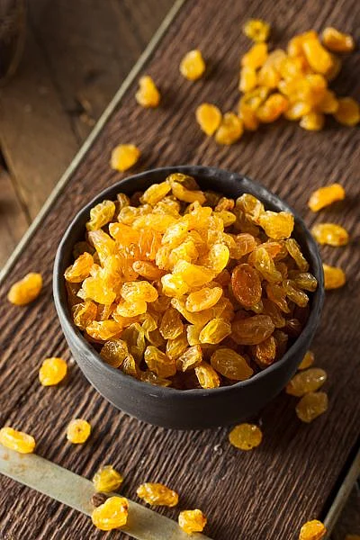 Soaked Raisins. 3