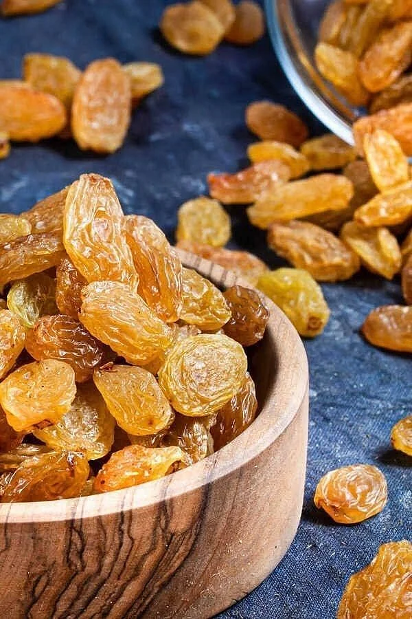 Soaked Raisins. 7
