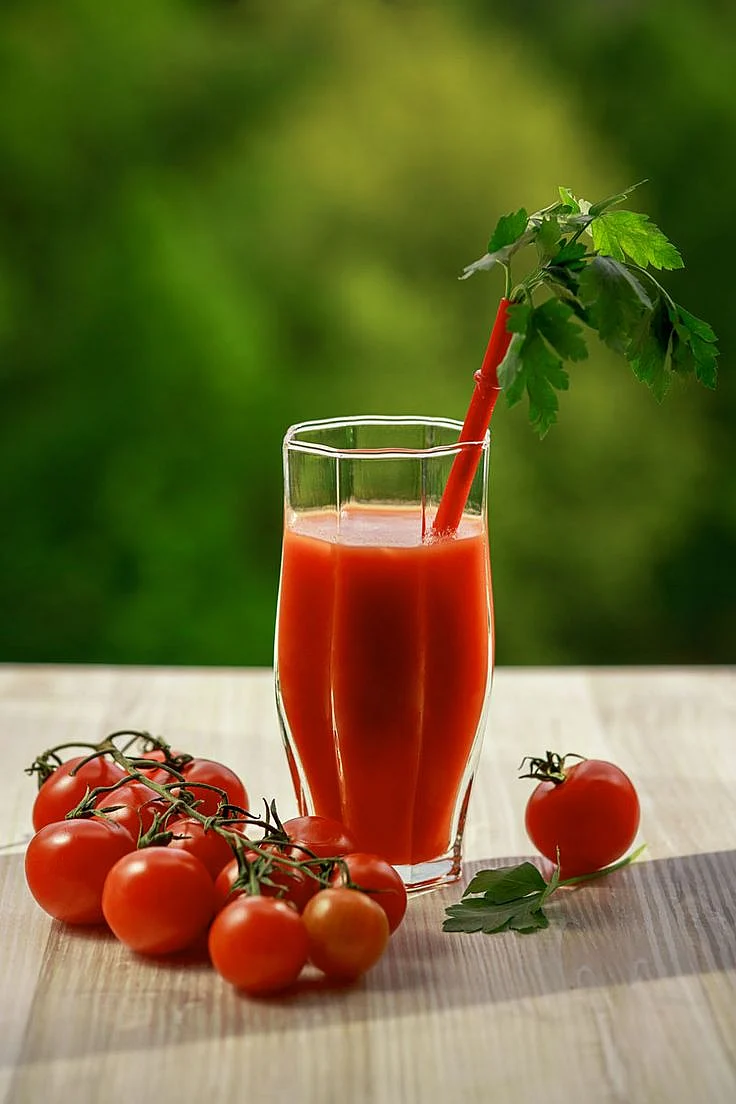 Tomato juice. 5