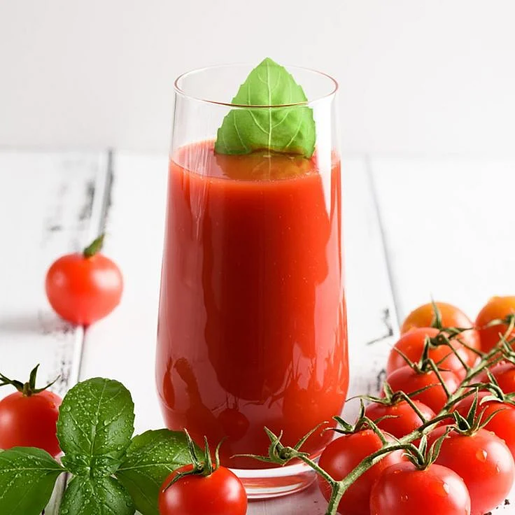 Tomato juice. 4