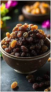 Soaked Raisins