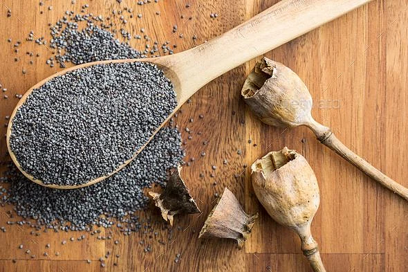 Poppy Seeds. 2