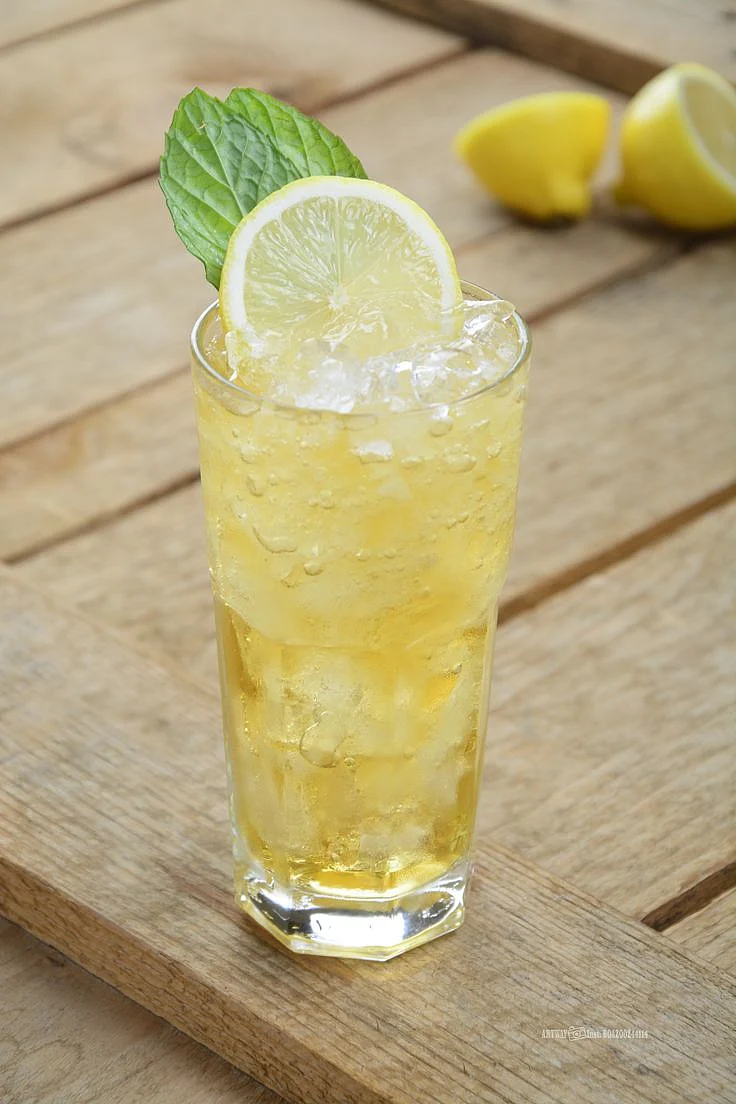 Lemon water. 5