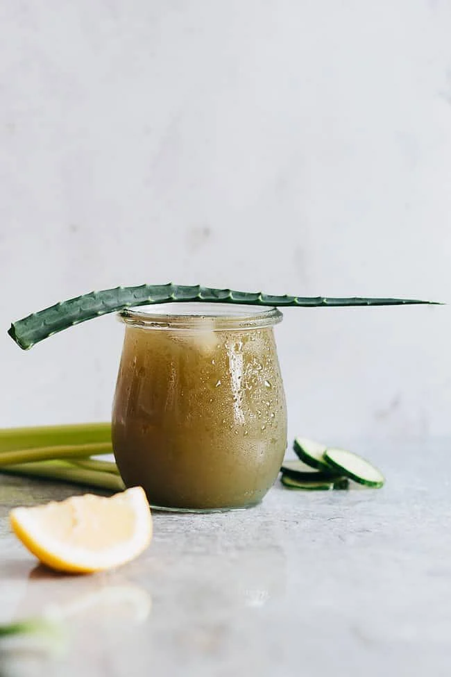 Aloe vera juice. 7