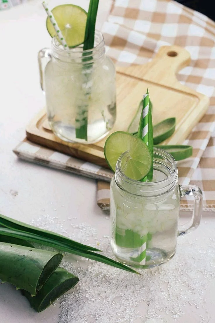 Aloe vera juice. 8
