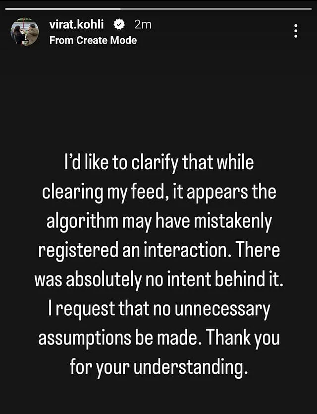 virat kohlis clarification on liking a post of avneet kaur v0 nu0hp7ozhdye1