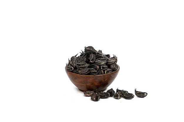 ayurveda bichhu phal ou martynia annua ou tiger claw ou devil claw ou bichu buti seeds in bowl143921 47