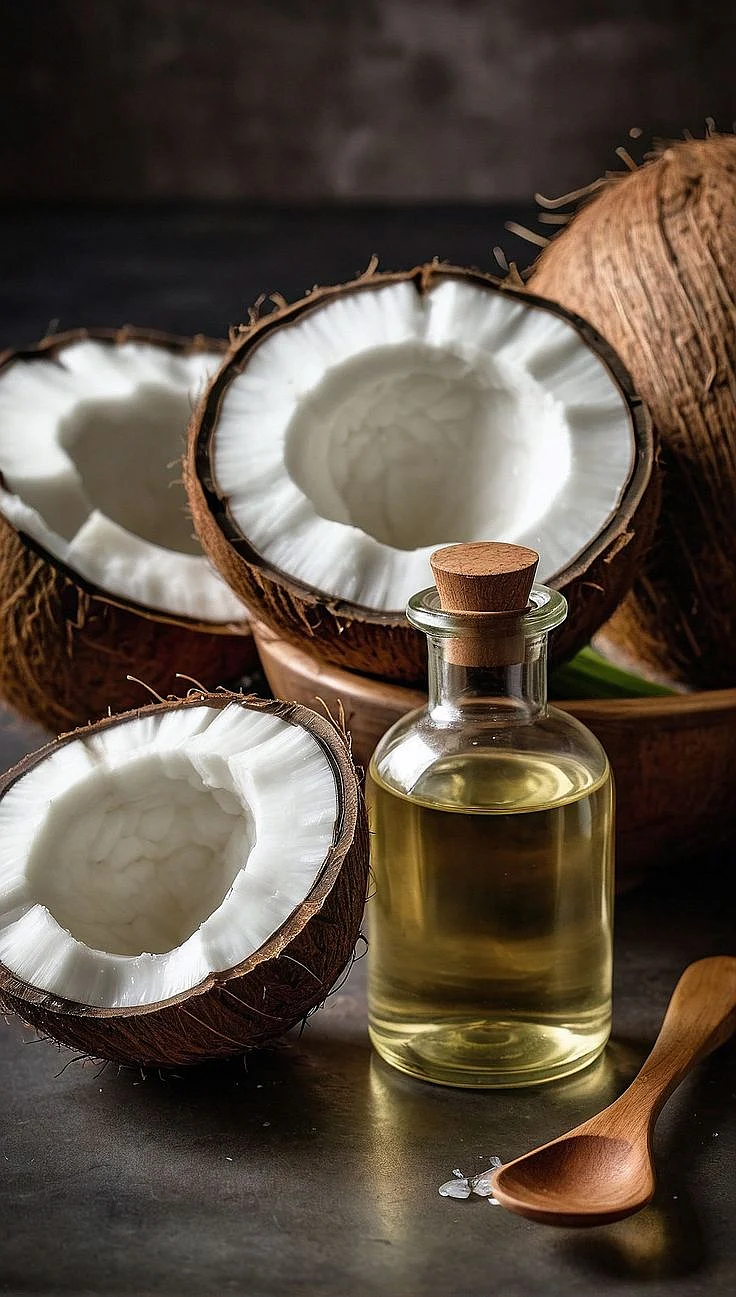 Coconut oil. 1