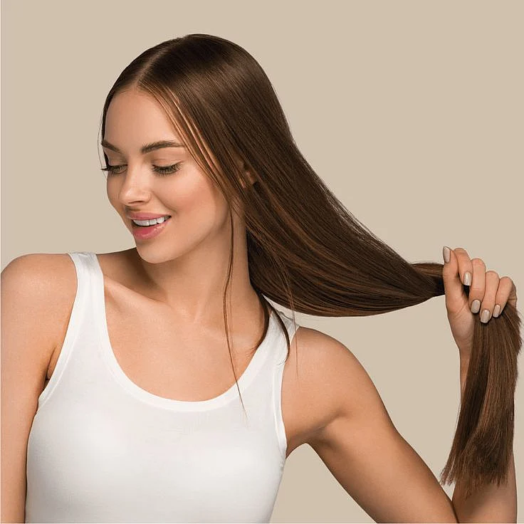 healthy hair. 5