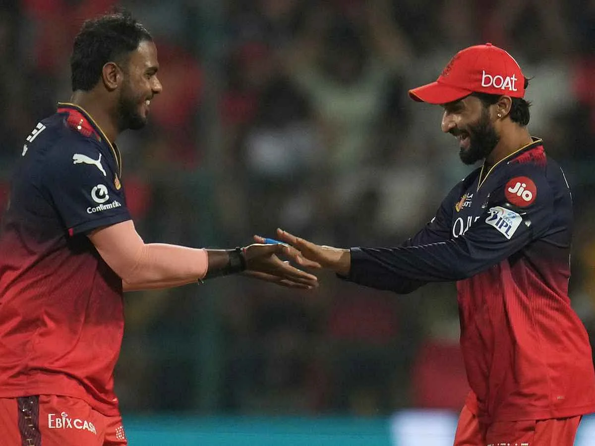Rajat Patidar with Yash Dayal