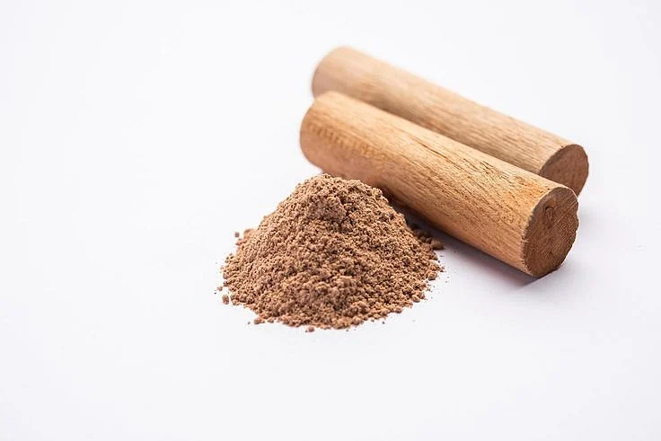 sandalwood powder. 7