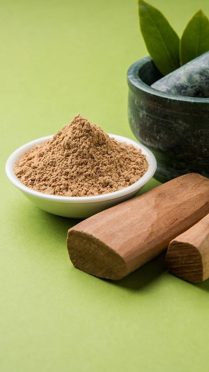 sandalwood powder. 6