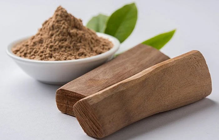 sandalwood powder. 4