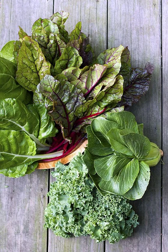 Leafy vegetables