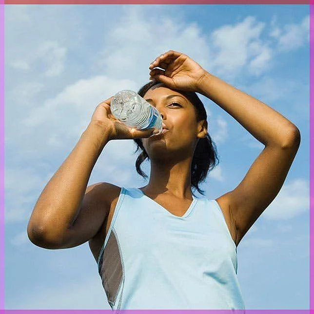 Drinking less water. 5