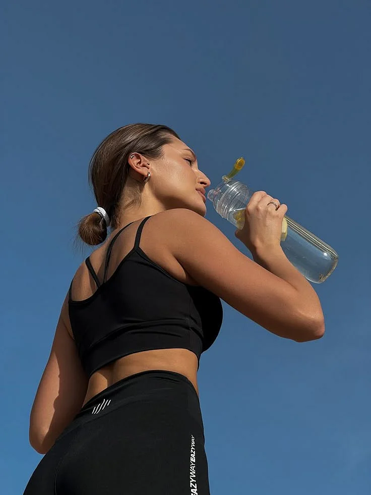 Drinking less water. 3