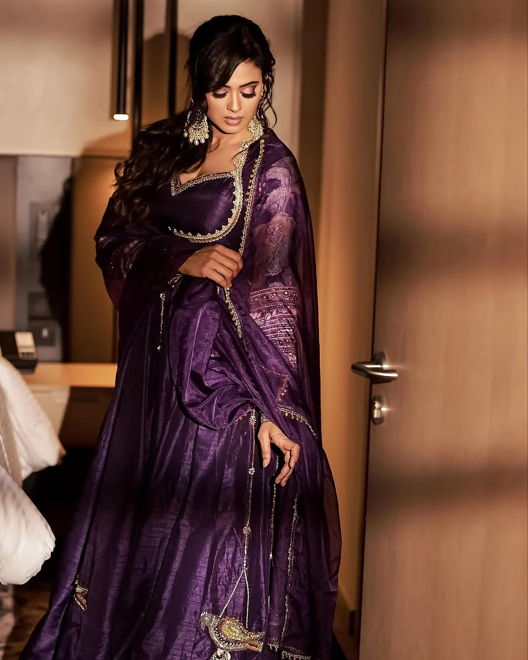 Shweta Tiwari Anarkali suit
