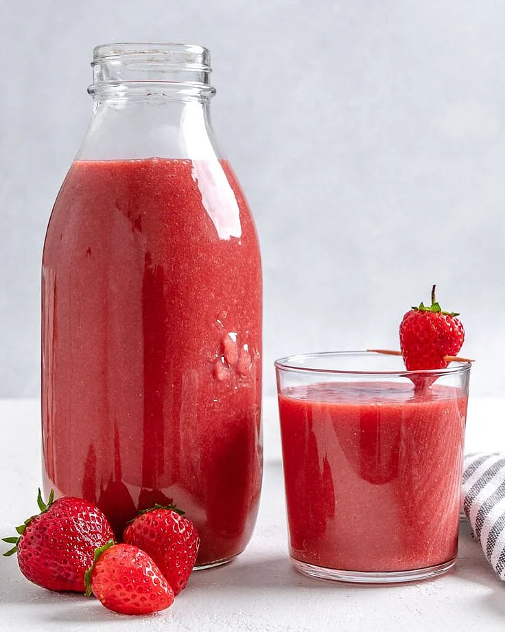 Strawberry Juice. 5